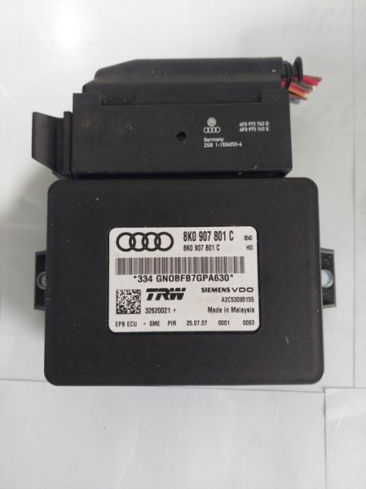 Elektronika rucne kocnice audi a5 a4 b8 8k0907801C AUDI A4 B8 2008 PARKING BRAKE HANDBRAKE CONTROL MODULE ECU