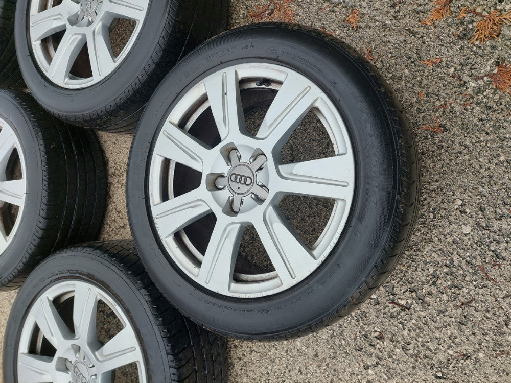 Alu aluminiske feluge felge audi 5x112 col gume slabije