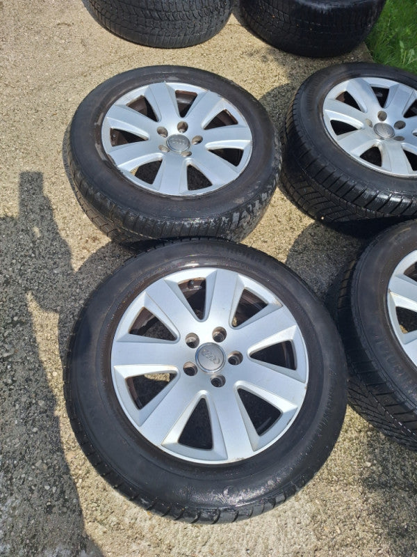 Aluminiske alu feluge felge audi r16 5x112 225/55 r16