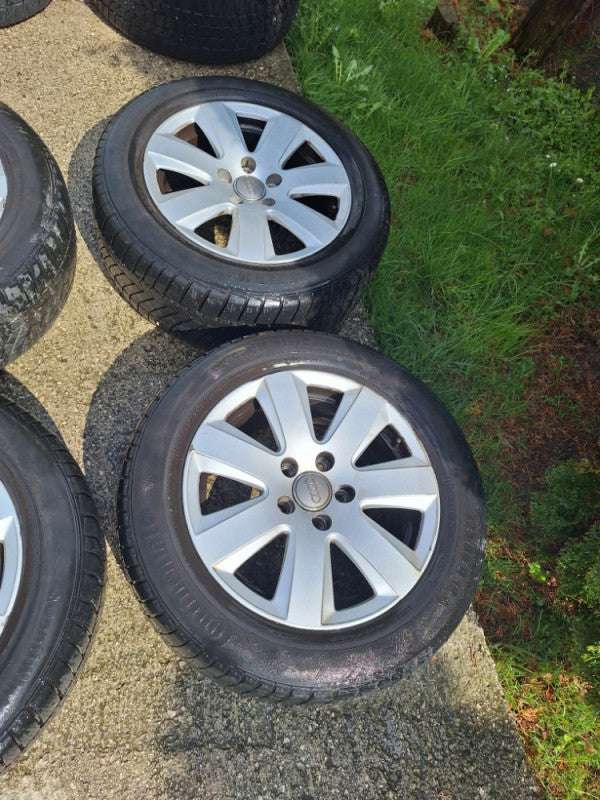 Aluminiske alu feluge felge audi r16 5x112 225/55 r16