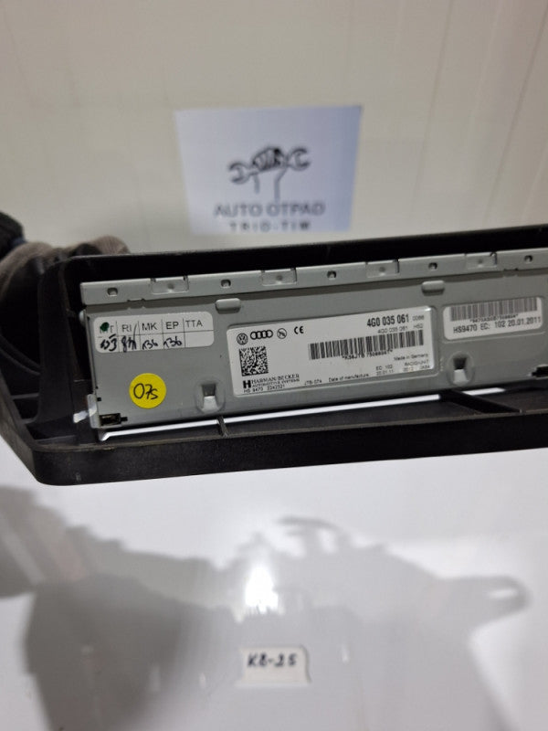 Radio MMI audi a6 4f c6 4g0035061 AUDI A6 C7 RADIO RECEIVER TUNER CONTROL UNIT