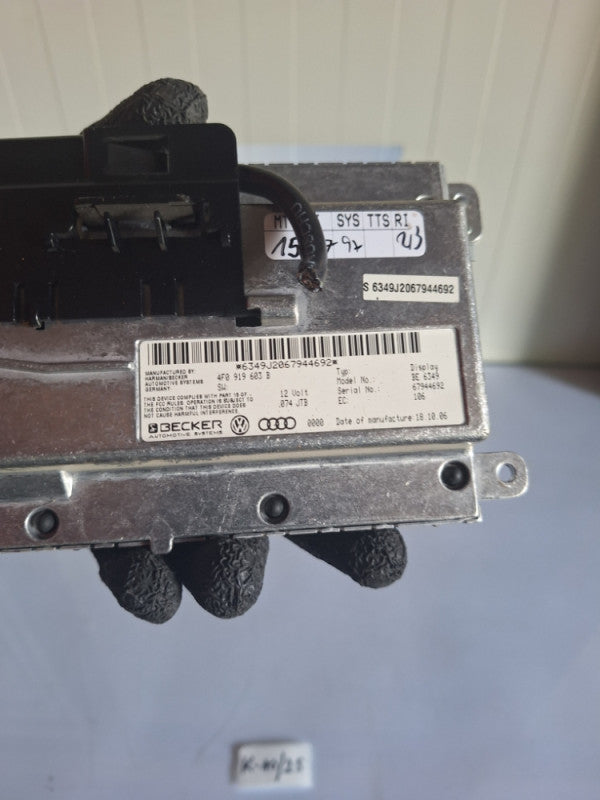 Displej displey audi q7 4l 4f0919603B