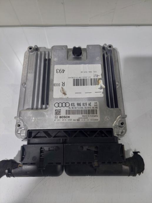 Kompjuter motora audi a6 4f c6 2.0 tdi 03l906019ae 0281016680 AUDI A6 S6 C6 4F ENGINE CONTROL UNIT ECU